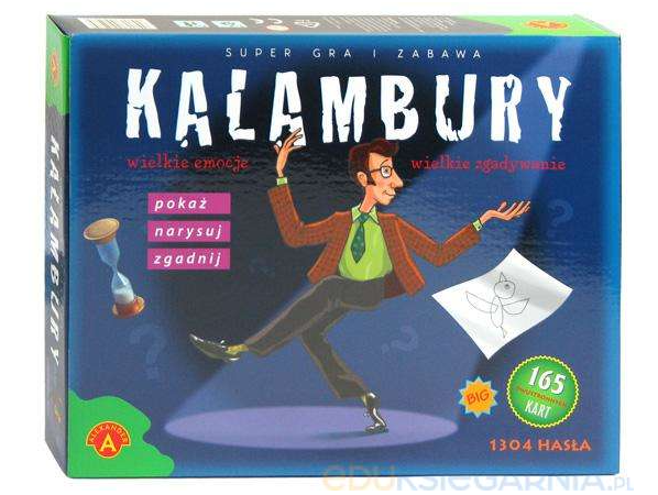 Kalambury Gra Planszowa - Doskonała Zabawa Dla Wszystkich